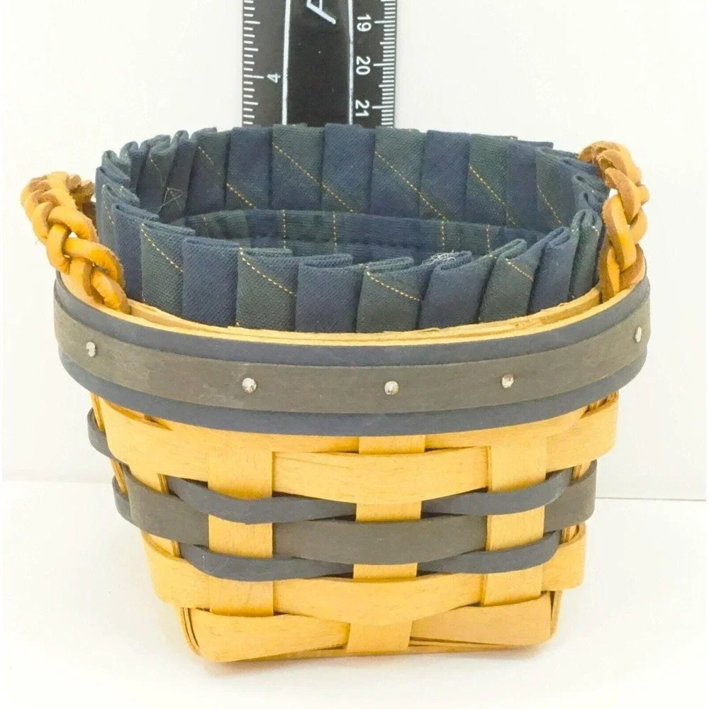 Longaberger 1998 Collectors Club Thyme Booking Basket #19224 Fabric Liner Flyer